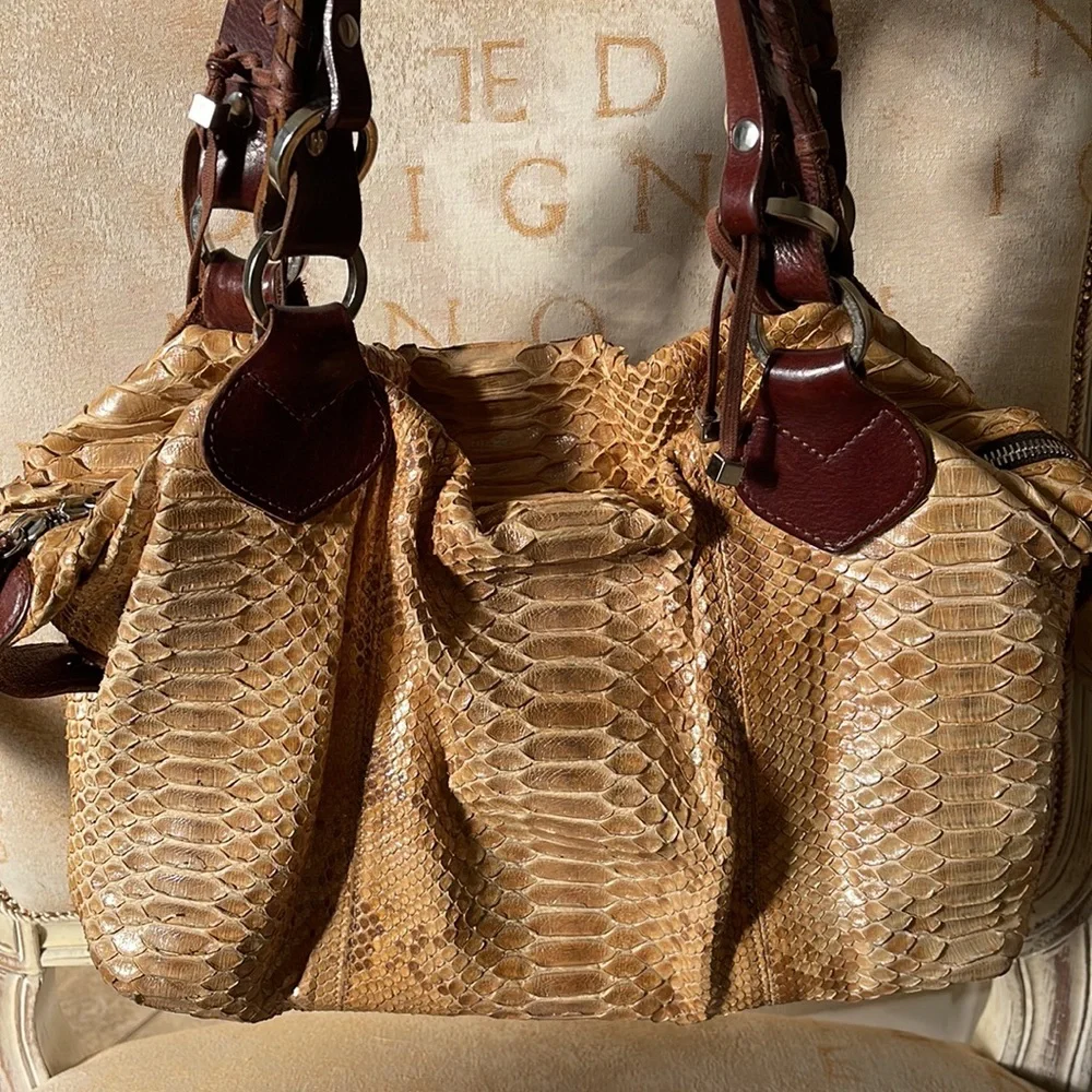 Pauric Sweeney Python Handbag- Authentic - Picture 5 of 8